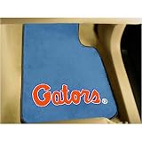 Florida Gators NCAA Car Floor Mats (2 Front) Gator Script