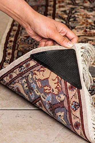 Bath Linens Rug Grip Pro Reusable Rug Gripper - Set of 8 Ruggies Carpet Gripper