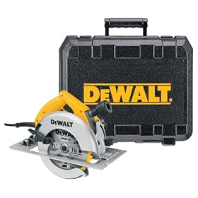DEWALT DW364K 7-1/4-Inch Heavy-Duty Circular Saw with Electric Brake