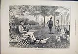 1871 October Rotten Row Dog Children Police Old Print
