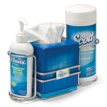 Kimberly-Clark 32179 Silver Premium Desk Caddy (4 per Case)