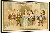 LUCIA - THE SEXTET - 16 Inch Canvas Print (40cm) by Mary Evans