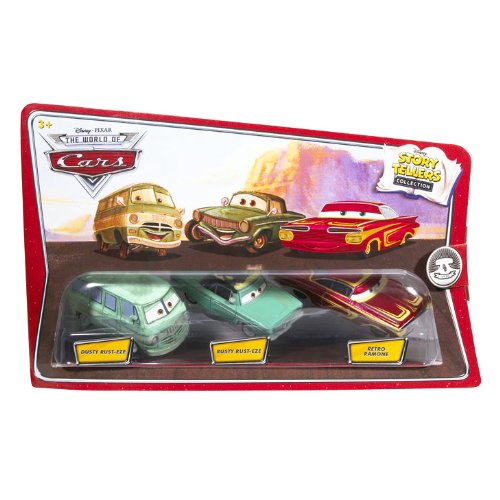 Cars Multipack Storytellers Assortment - Dusty, Rusty and Flash Back Ramone