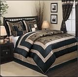 Luxury Textured Pastora 7-Piece Comforter Set by Nanshing - Queen Size