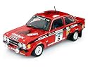 Diecast Model Ford Escort RS1800 (Winner 1976 RAC Lombard Rally) in Red