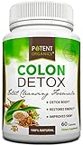 Pure Colon Detox Supplement, Total Cleanse Formula! Flushes out Toxins - Improves Skin, Digestive Health and Weight Loss - 100% Satisfaction Guarantee!