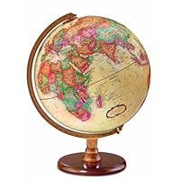 Classic Antique Globe (Antique Globe Ball) (13 H x 12 W x 16 D)