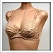  : Orlfa $63 Nude Full Coverage Lacy Bra #0350 sz 34B 36C