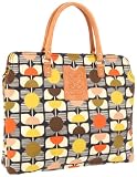 Orla Kiely Laminated Square Flower Print J Messenger Bag