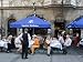People Sitting Outside the Popular Augustiner Restaurant, Munich, Bavaria, Germany Art Photographic Poster Print by Yadid Levy, 24x18