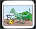Mouse Pad with filling, bucket, dinosaur, vegetable, garden