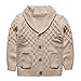 eTree Baby Boys' Girls' Lapel Button Cashmere Cardigan Sweater 1-6 Years