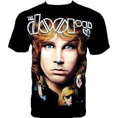 DOORS JIM MORRISON T-SHIRT Fanshirt Schwarz Noir Black Gr XXL