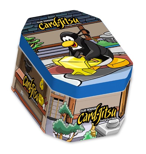 CLUB PENGUIN ~-CARD JITSU WATER COLLECTORS TIN