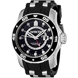 INVICTA DIVE WATCH:Invicta Men's 6987 Pro Diver Collection GMT Black Dial Black Polyurethane Watch