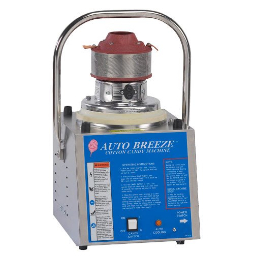 Cheap Auto Breeze Cotton Candy Machine with Lock n Go Handle