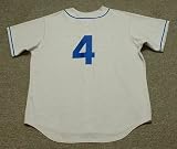 DUKE SNIDER Brooklyn Dodgers 1955 Majestic Cooperstown Throwback Away Baseball Jersey, 2XL