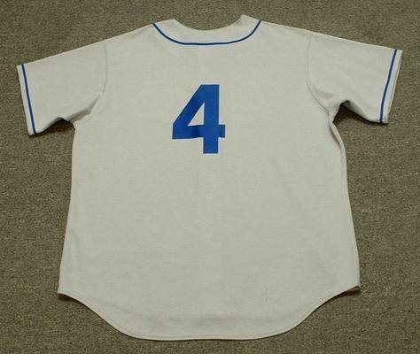 DUKE SNIDER Brooklyn Dodgers 1955 Majestic Cooperstown Throwback Away Baseball Jersey, XL