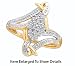 Stunning Yellow Gold Diamond Cluster Ring ** BLOWOUT SALE **