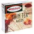 MANISCHEWITZ Thin Tea Matzo, 10-Ounce Boxes (Pack of 8)