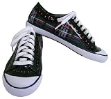 Coach Signature Briar Tartan Plaid Tennis Shoes
