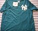 New York Yankees teal jersey by Majestic NEW WITH TAGS (Size=M)