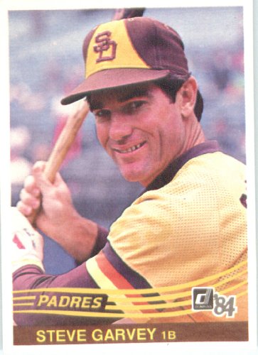 1984 Donruss # 63 Steve Garvey San Diego Padres Baseball Card