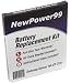 NewPower99 Battery Replacement Kit for Samsung GALAXY Tab 10.1 GT-P7511 with Video Installation DVD, Installation Tools, and Extended Life Battery