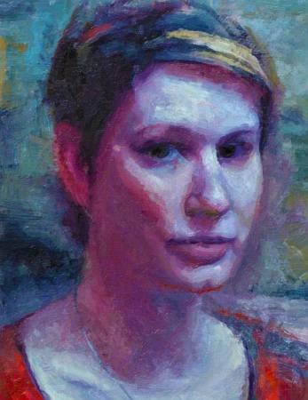 Custom Order #IB-9FG, Oil on Canvas, Custom Painting of The Person You Love, For 1 Person of Customer's Choice, Style: Photo-Realism, with Signature Text 