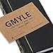 GMYLE iPhone 5s Case, Book Case Vintage for iPhone 5 / 5s - Black PU Leather Stand Case Cover