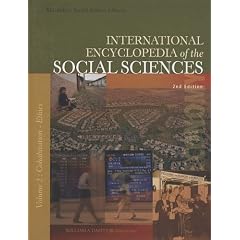 International encyclopedia of the social sciences Cover Art