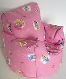 Disney Princess Pink Bean Bag Arm Chair Seat OFFICIAL