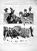 1871 Battery Gamins War Men Resting Working Old Print