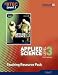 Search : BTEC Level 3 National Applied Science Teaching Resource Pack