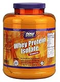 UPC 733739021397 product image for Now Foods Whey Protein Isolate Nutritional Supplement, Strawberry, 5 Pound | upcitemdb.com