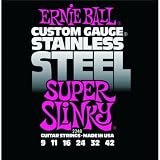 Ernie Ball 2248 Stainless Steel Super Slinky Electric String Set (9 - 42)