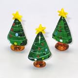 ガラス細工【クリスマスツリー スリム】No.3239