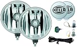 HELLA 005750981 500FF Series 12V/55W Clear Halogen Fog Lamp Kit