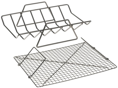 Chicago Metallic 2-Piece Nonstick Roasting Rack Set
