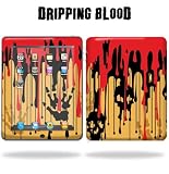 MightySkins Protective Vinyl Skin Decal Sticker for Apple iPad tablet e-reader 3G or Wi-Fi - Dripping Blood