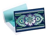 Vera Bradley Stationery - Laser Cut Note Cards in Blue Rhapsody
