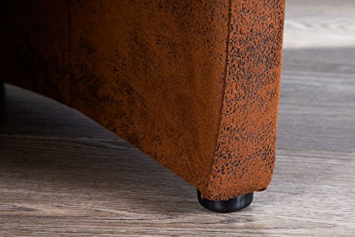 Stylischer Clubsessel ART DECO braun Antik Sessel Clubsessel - 5