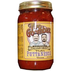 Two Goombaz Presents Paulie's Puttanesca Natural Gourmet Pasta Sauce