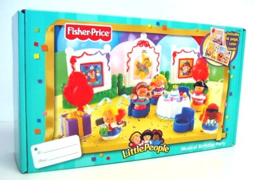Childrens Toyshop  Toys : Fisher Price Little People Musical Birthday Party