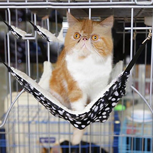 Liubinbin Comfortable Cat Hanging Hammock Pet Cage (Dot)