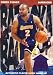 Derek Fisher - Lakers 2005 Authentic Player-Worn Warm-Up Card