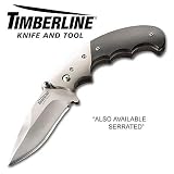 Timberline Knife Lightfoot Pistol Grip Folder Knife Serrated