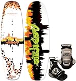 Kwik Tek Airhead Grafitti City Wakeboard with Assault Binding, 143cm
