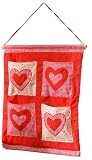 Snuggle Sac Country Heart 100-Percent Cotton Wall Tidy
