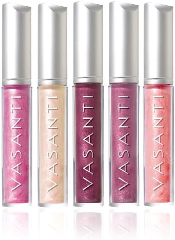 Vasanti Vitamin E Infused Lipgloss - Non-Sticky Formula - Paraben Free